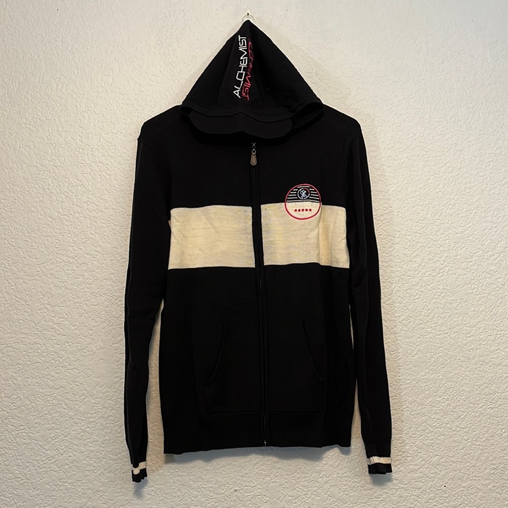 Alchemist Black Zip Hoodie